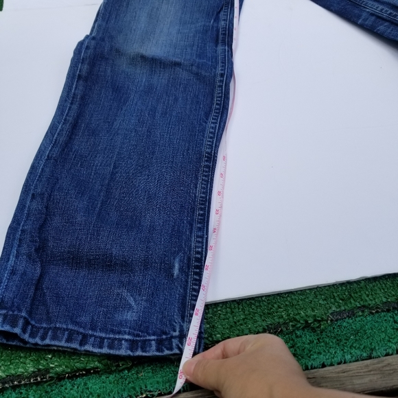 ARMANI EXCHANGE BLUE DISTRESSED MENS JEANS SIZE 28 × 30 - Picture 11 of 12